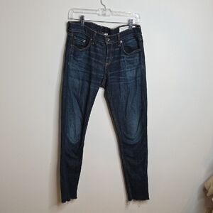 Rag And Bone Dre Sz 26 Women's Dark Blue Jeans